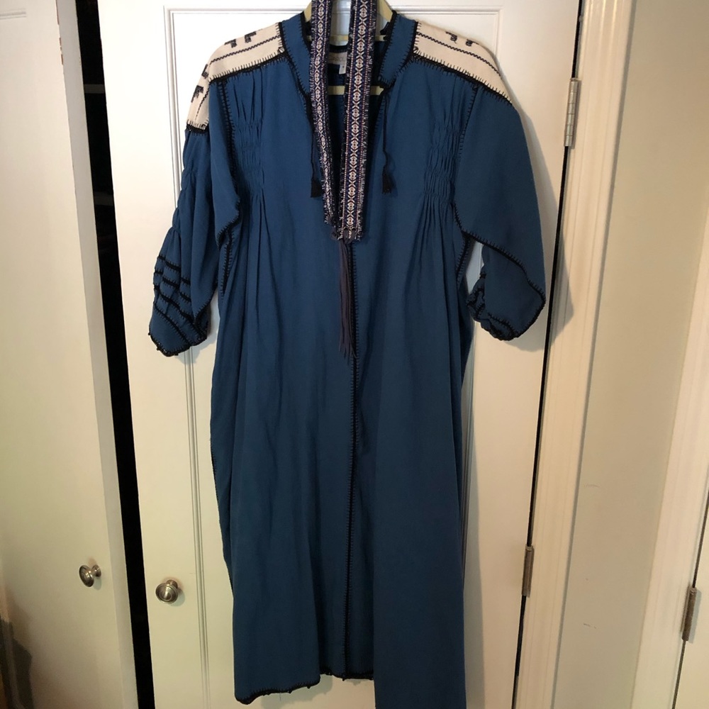 Free People x Carolina K Oaxaca Midi Dress/Belt